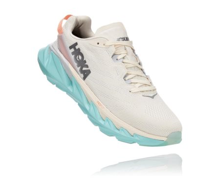 Hoka One One Elevon 2 Ženske Road Tekaški Čevlji Bež / Modra SI-125436P